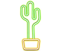 SBS Led lampa Cactus Glow On Neon Effect