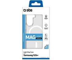 SBS Light Mag dėklas, skirtas „Samsung Galaxy S26 Plus“, suderinamas su „MagSafe“ – permatomas