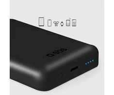SBS TEBB5000MAG1CK belaidis maitinimo blokas 5000 mAh USB-C, suderinamas su MagSafe – juodas