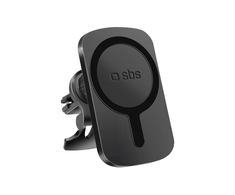 SBS TESUPWIR15WMS išmaniojo telefono laikiklis su įkrovikliu, suderinamas su MagSafe - juodas