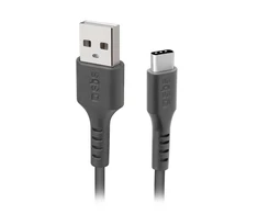 SBS TECABLETYC1KPOS USB-A – USB-C kabelis 1m – juodos spalvos