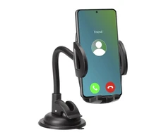 SBS Universalus automobilinis laikiklis išmaniajam telefonui iki 6,8" juodas