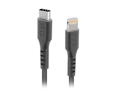 SBS TECABLELIGTC1K USB-C – Lightning kabelis 1m – juodos spalvos