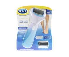 Scholl Velvet Smooth elektroninis pėdų šveitiklis + galvutė 1 vnt.