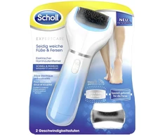 Scholl Velvet Smooth - Elektrinė koja dildė ir vidutinio šiurkštumo sukama galvutė