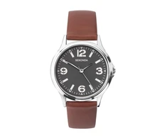 Laikrodis Sekonda , , Quartz Leather Strap Watch, 1682.82, For Men For Men