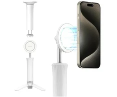 Selfie Stick Araree Magfie Pod Lite Tripod MagSafe balta