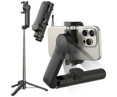 Selfie Stick Gimbal Araree Pod Gimbal 1X Tripod juoda