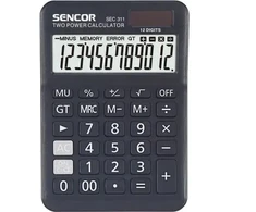 Sencor SEC 311 Calculator 12 digit display