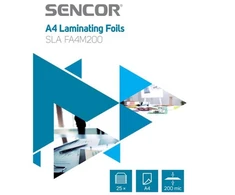 Sencor SLA FA4M200 Laminuoti lapai A4 200 mikronų 25 lapeliai