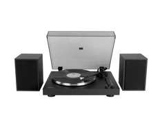 „Gramofonas Sencor STT 650SBA“ vinilo plokštelių grotuvas su „Bluetooth“ funkcija ir 2 garsiakalbiais (2x15W)