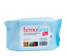 Hemofarm Plus servetėlės 40 vnt
