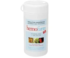 Hemofarm Plus 60 servetėlių
