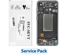 „ServicePack“ LCD ekranas, skirtas „SAMSUNG A56 5G A566B“ grafito spalvos GH82-36829A