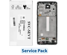 „ServicePack“ LCD ekranas SAMSUNG A52S 5G A528B GH82-26861D baltas
