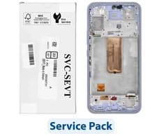 „ServicePack“ LCD ekranas, skirtas SAMSUNG A54 5G A546B, violetinės spalvos, GH82-31231D