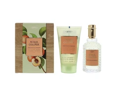 Set 4711: Acqua Colonia Baltas Peach &amp; Coriander Eau De Cologne Unisex, 50 ml + Acqua Colonia Baltas Peach &amp; Coriander Moisturizing Dušo želė Body All Skin Types, 75 ml