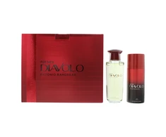 Set Antonio Banderas: Diavolo Eau De Toilette For Men, 100 ml + Diavolo 24h Protection Dezodorantas Purškiklis For Men, 150 ml