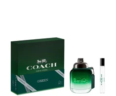 Set Coach: Žalias Eau De Toilette For Men, 100 ml + Žalias Eau De Toilette For Men, 10 ml