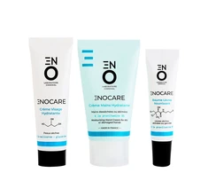 Set Codexial: Enocare Vitamin B5 Hydrating Hand Kreminis, 50 ml + Enocare Vitamin B5 Hydrating &amp; Repairing Lūpų balzamas Treatment, 15 ml + Enocare Glycerin Hydrating Kreminis For Face, 30 ml