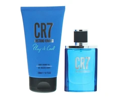 Cristiano Ronaldo CR7 Play It Cool rinkinys vyrams (EDT, 30 ml + dušo želė, 150 ml)