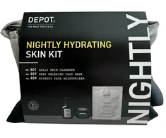 Depot rinkinys: 800 Skin Specifics Nr. 809, drėkinantis, naktinis, kremas, veidui, 65 ml + 800 Skin Specifics Nr. 801, su aktyvuota anglimi, detoksikuojantis, valomasis gelis, veidui, 50 ml + 800 Skin Specifics Nr. 807, su hialurono rūgštimi, maitinanti ir raminanti, audinio kaukė veidui
