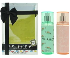 Dvigubas rinkinys, Warner Bros, Friends, Drėkinamasis ir švelninamasis, Kūno purškiklis, 2 vnt., 100 ml Moterims