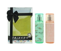 Set Duo, Warner Bros, Friends, Hydrating &amp; Smoothening, Body Purškiklis, 2 pcs, 100 ml