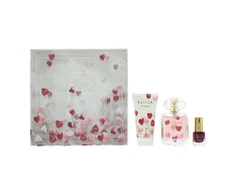 Set Escada: Celebrate N.O.W. Eau De Parfum For Women, 50 ml + Celebrate N.O.W. Hydrating Losjonas kūnui, 50 ml + Celebrate N.O.W. Nagų lakas Intense Plump 4.5 ml