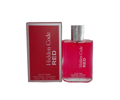 Set Fine Perfumery Hidden Code Raudona EDT tualetinis vanduo vyrams, 100 ml