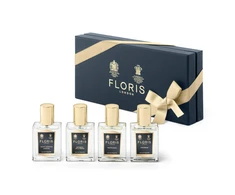 Set Floris Of London: Night Scented Jasmine Eau De Toilette For Women, 15 ml + Bouquet De La Reine Eau De Toilette For Women, 15 ml + Baltas Rose Eau De Toilette For Women, 15 ml + Chypress Eau De Toilette Unisex, 15 ml