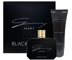 Genny Set : Juodas Gold, Hydrating, Daily, Losjonas kūnui, 100 ml + Juodas Gold, Eau De Toilette, For Women, 100 ml For Women