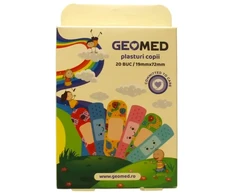 Apsauginių žaizdų tvarsčių rinkinys su geomedija, 19 x 72 mm, 20 vnt.