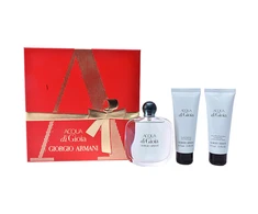 Set Giorgio Armani: Acqua di Gioia Eau De Parfum For Women, 100 ml + Acqua di Gioia Losjonas kūnui Body, 75 ml + Acqua di Gioia Dušo želė All Skin Types, 75 ml