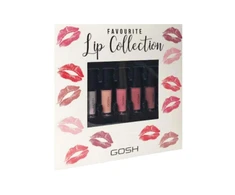 „Gosh Favorite Lip Collection“ skystų lūpų dažų rinkinys, 5 vnt.