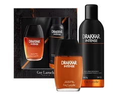 Set Guy Laroche: Drakkar Noir Intense Eau De Parfum For Men, 100 ml + Drakkar Noir Intense Body Purškiklis, 200 ml