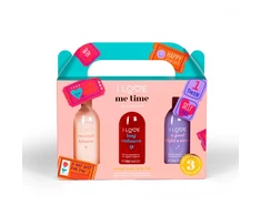 I Love Rinkinys, kurį dievinu: „Long Embraces Hydrating Dušo želė visiems odos tipams“, 250 ml + „Coconut Kisses Hydrating Dušo želė visiems odos tipams“, 250 ml + „A Good Night's Sleep Hydrating Dušo želė visiems odos tipams“, 250 ml