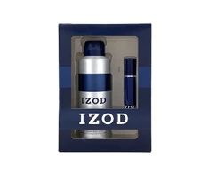 Set Izod: Mėlyna Eau De Toilette For Men, 15 ml + Mėlyna Scented Purškiklis For Men, 200 ml