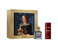 Set Jean Paul Gaultier: Scandal, Eau De Toilette, For Men, 100 ml + Scandal, Dezodorantas Purškiklis, For Men, 150 ml