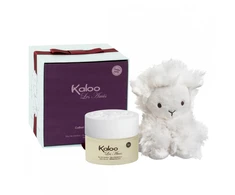 „Kaloo“ rinkinys: „Les Amis“ parfumuotas vanduo moterims, 100 ml + „Les Amis Lamb“ kolekcionuojamas pliušinis žaislas