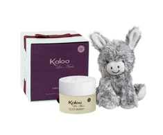 „Kaloo“ rinkinys: „Les Amis“ parfumuotas vanduo moterims, 100 ml + „Les Amis Asilų kolekcionuojamas pliušinis žaislas“