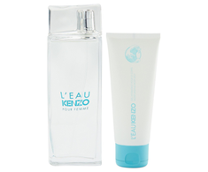 Set Kenzo: L'Eau Eau De Toilette For Women, 100 ml + L'Eau Hydrating Losjonas kūnui, 100 ml