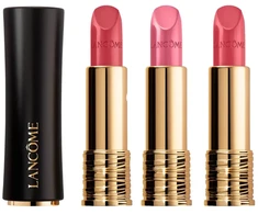 Lancome Set : L’Absolu Rouge, Kremas Lipstick, 132, Caprice de Rouge, 3.4 g + L’Absolu Rouge, Kremas Lipstick, 11, Rose Nature, 3.4 g + L’Absolu Rouge, Kremas Lipstick, 06, Rose Nu, 3.4 g For Women