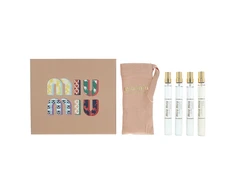 Set Miu Miu: Eaux a La Mode - Eyes On Me Eau De Parfum For Women, 10 ml + Eaux a La Mode - Daring Darling Eau De Parfum For Women, 10 ml + Eaux a La Mode - Head In The Clouds Eau De Parfum For Women, 2 vnt., 10 ml