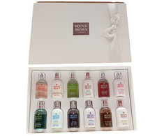 Rinkinys, Molton Brown, Vonios - kūno lobiai, Dušo želė, Visiems odos tipams, 12 vnt., 50 ml
