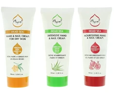 Set Myrel: Dead Sea, Hydration, Hand Kreminis, Aloe Vera, 100 ml + Dead Sea, Hydrating, Hand Kreminis, Pomegranate, 100 ml + Dead Sea, Hydrate, Hand Kreminis, 100 ml