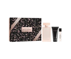 Set Narciso Rodriguez: Musc Nude Eau De Parfum For Women, 100 ml + Musc Nude Hydrating Losjonas kūnui, 50 ml + Musc Nude Eau De Parfum For Women, 10 ml