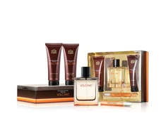Set New Brand: Volcano, Eau De Toilette, For Men, 100 ml + Volcano, Eau De Toilette, For Men, 15 ml + Volcano, Cleansing, Dušo želė, All Over The Body, All Skin Types, 130 ml + Volcano, After-Shave Gel, 130 ml