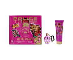 Set Police: To Be Free To Dare Hydrating Losjonas kūnui, 100 ml + To Be Free To Dare Eau De Parfum For Women, 40 ml