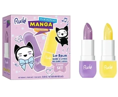 Set Rude Cosmetics: Grape Kiss Hydrating Lūpų balzamas 3.5 ml + Pineapple Kiss Hydrating Lūpų balzamas 3.5 ml